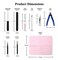 12 Pieces Mandala Crafts Model Tool Kit - Hobby Building Tool Hardware Basic Set with Hobby Clippers Model Tweezers for Plastic Model Car Dollhouse